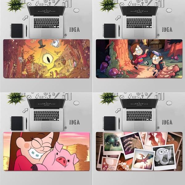 

mouse pads & wrist rests zororong cartoon gravitys falls pad table rug pc lapcomputer ipad notebook rubber wholesale mat