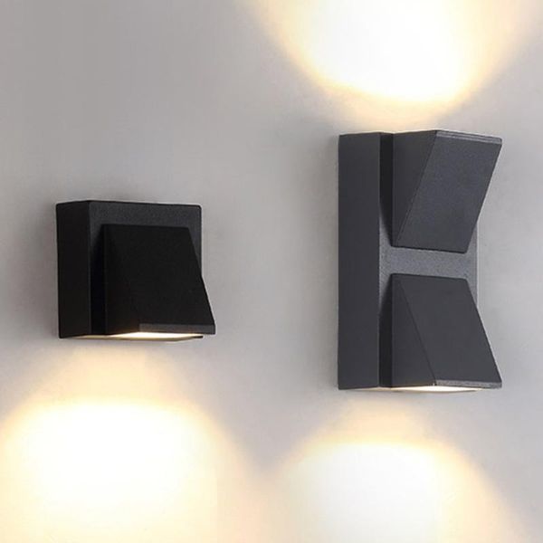 

outdoor wall lamps 5w 10w up down garden blcony porch light waterproof ip65 led lamp courtyard patio front door
