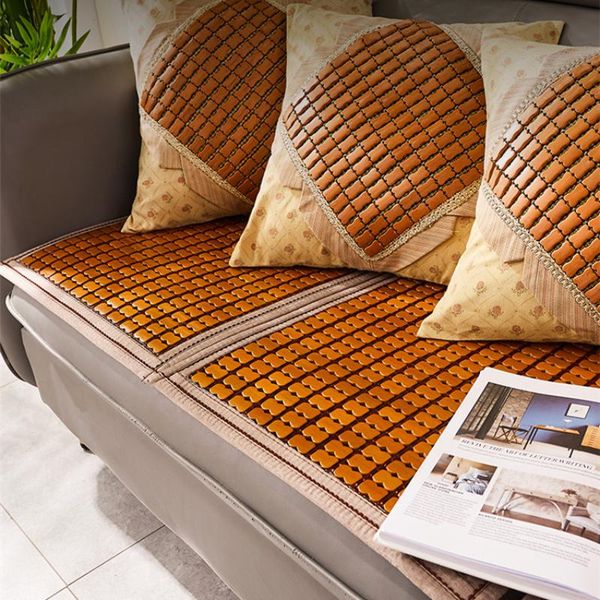 

cushion/decorative pillow square office bamboo cushion chinese modern summer antiskid pad sofa cushions bugalette de chaise chair cusions ed