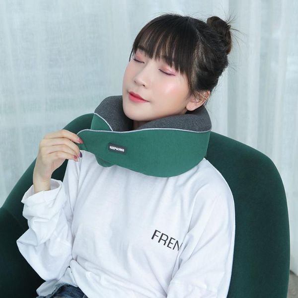

pillow portable u memory travel for sleeping by plane car cushion cervical neck relax shoulder health nap pillows