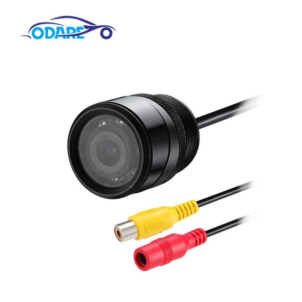 

car rear view cameras& parking sensors odare hd camera waterproof night vision with 4 led lights 120 degree wide angle recorder reversing ba