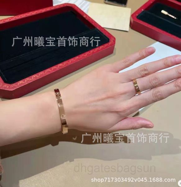 

card family love five generation wide version with drill or without lettering does not fade men's and women's bracelets metal fash, Black