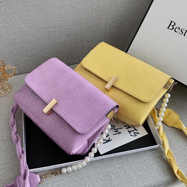 

shoulder crossbody square bags for women casual 2021 fashion trend simplicity minimalism small women's bag