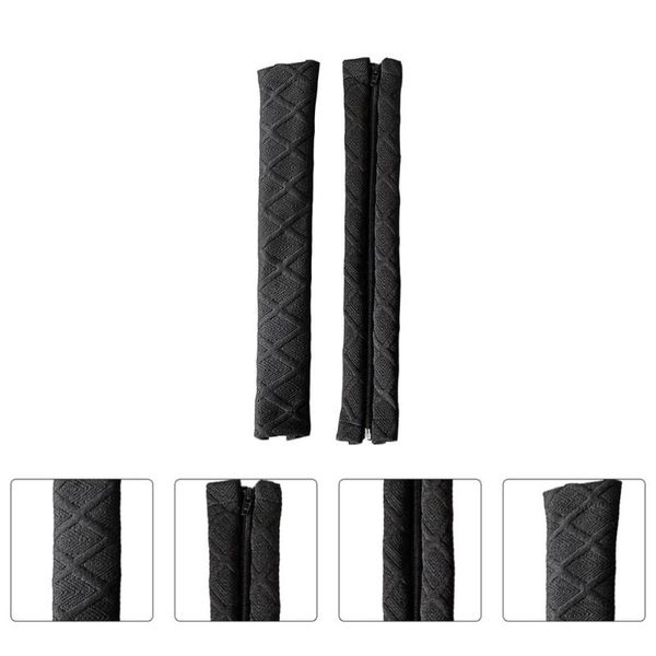 

chair covers 1 pair of slipcovers armrest protective elbow pillow (black)