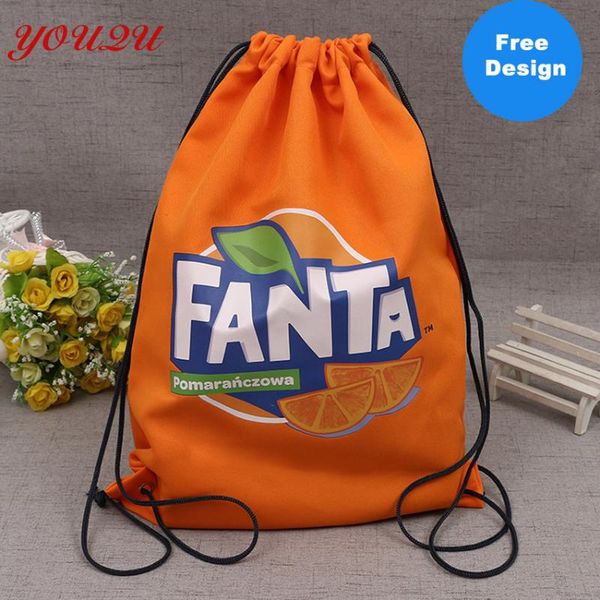 

shopping bags fashion daily drawstring backpack bag polyester lowest price