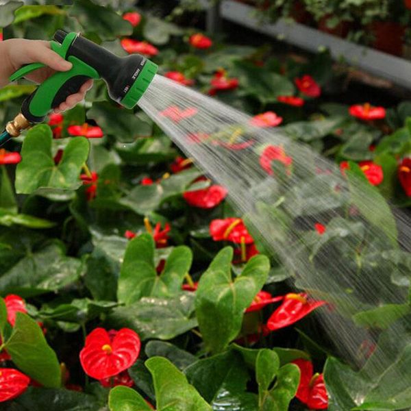 

watering equipments 9 patterns portable adjustable water gun garden sprayers irrigation household car washing fittings