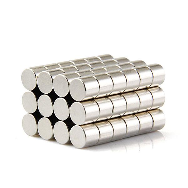 2021 Küçük Pirinç 6x5 Magnet 6 * 5mm Artcraft D6X5mm Nadir Toprak Mıknatıs için 6mm x 5mm 6x5mm Neodimyum Mıknatıslar 6 * 5 Ücretsiz