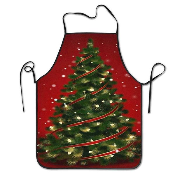 

aprons kitchen baking personality apron restaurant chef garden handmade merry christmas tree