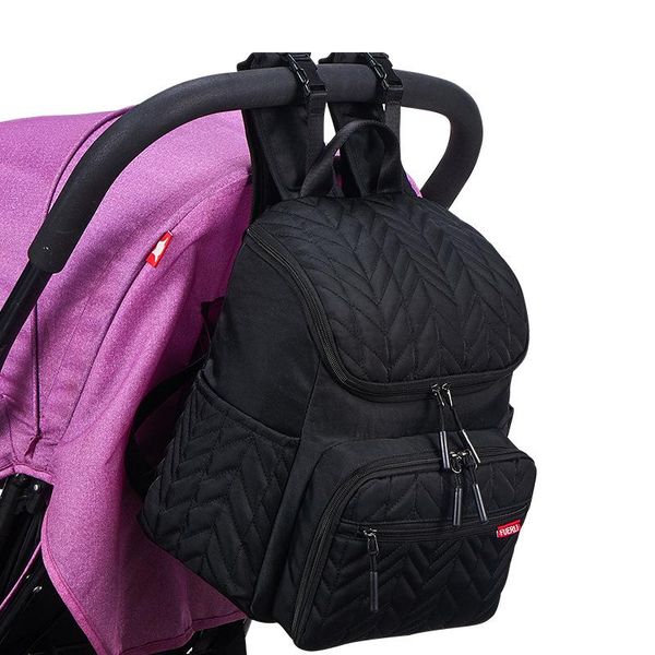 

diaper bags mommy bag backpack mother and baby can hang the push storage to go out