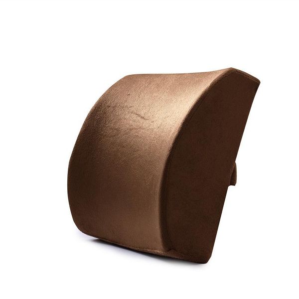 

cushion/decorative pillow travel for lower back short plush fabric memory foam lumbar support massage waist slow rebound chair