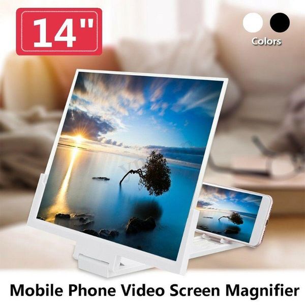 

cell phone mounts & holders 14 inch high definition folding screen magnifier stand holder