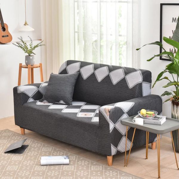 

chair covers modern elastic all-inclusive sofa cover soft sanding universal slipcover 1/2/3 seater sectional couch