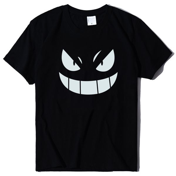 

t-shirt spoof smiley face art print large, White