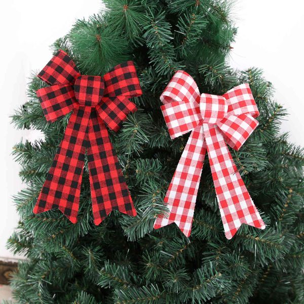 

lattice diy decoration tree wreath packaging accessories christmas bow