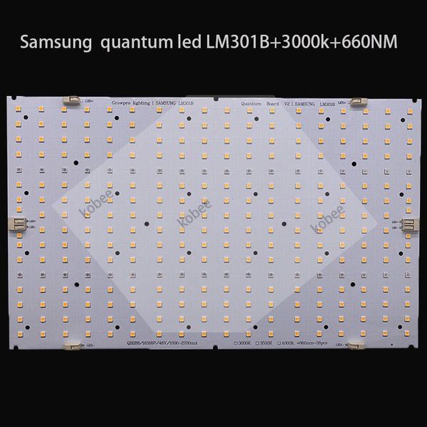 

grow lights samsung qb288 quantum led lamp board lm301b lm301h 3000k 3500k 660nm uv ir plant light