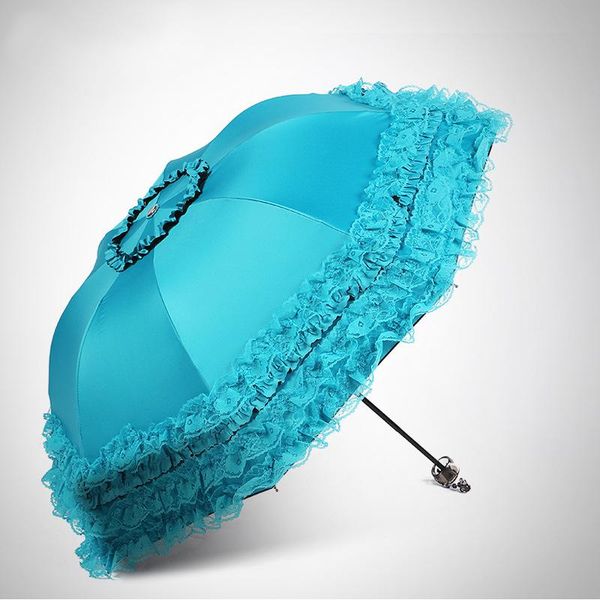 

umbrellas lace women wedding parasol girl umbrella sun rain princess