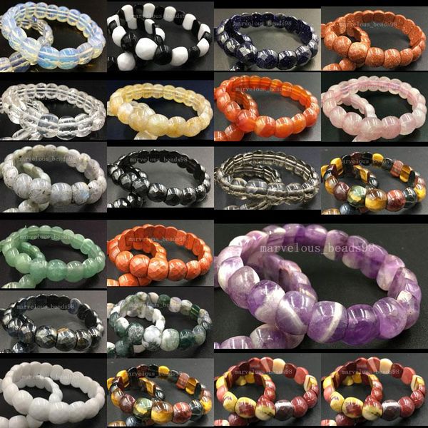 

cuff faceted egg stone tigers eye aventurine labradorite crystal carnelian opal jaspe goldstone stretch bracelet wb601, White