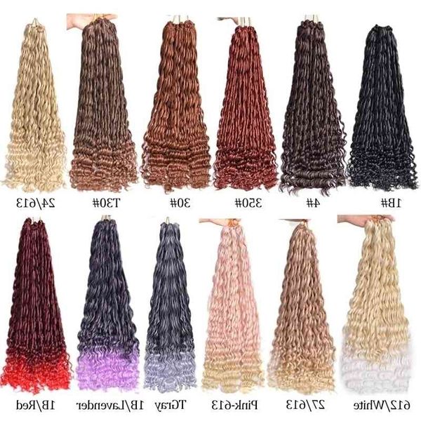 

crochet new chemical fiber wig loose silk fluffy small roll 24in100g, Black