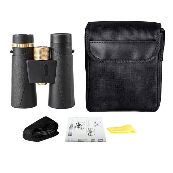 

telescope & binoculars 12x42 concert hd wide angle weak light vision 18mm eyepiece adults bird watching professional compact outdoor sports