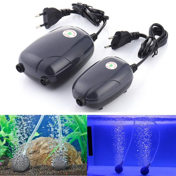 

air pumps & accessories 220v 3w 5w aquarium pump silent fish tank mini oxygen compressor single double output