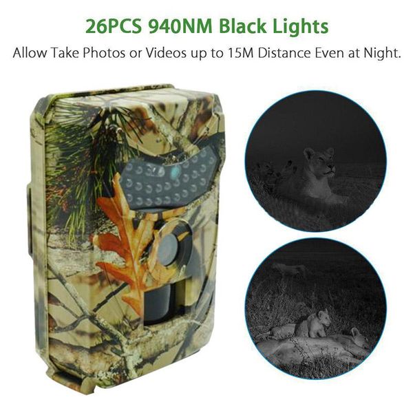 

trail camera 12mp 1080p hd hunting with infrared night vision wildlife monitoring cameras mc889