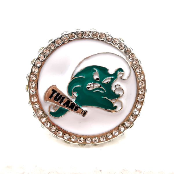 

2021tulane green wave ringchampion memorial collection, Silver