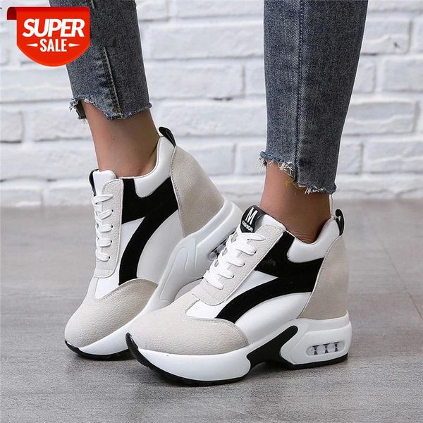 

platform sneakers shoes red black casual women ladies heels wedge zapatillas mujer 2020 #cl0a