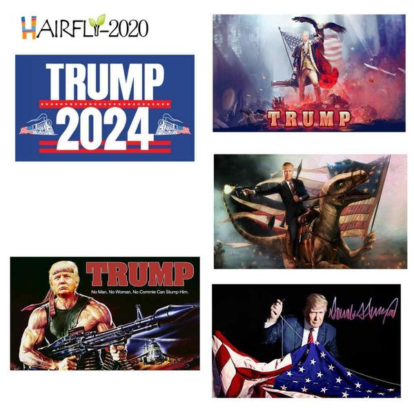 

2024 trump train flag 90*150cm trump flags us presidential election trump banner flags 2024 3*5ft a13