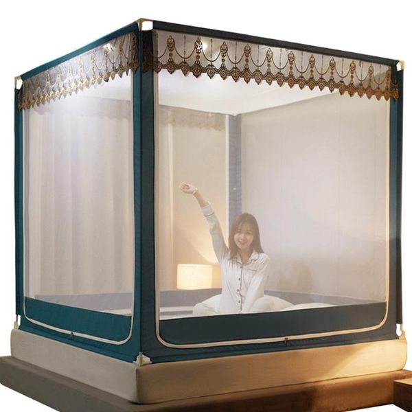 

mosquito net lace extra large for twin queen and king size bed canopy quick easy installation insect protect