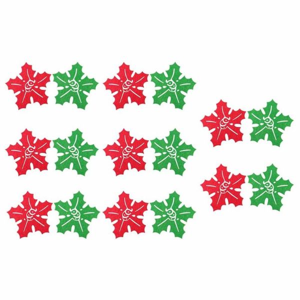 

mats & pads 24pcs exquisite snowflake shaped placemats household desktop