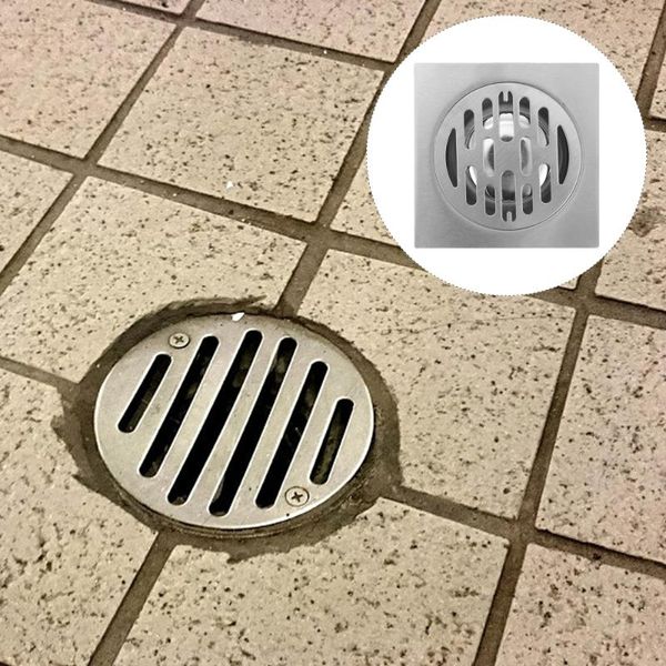 

other bath & toilet supplies 2pcs shower room floor drains deodorant ground drainer rust-proof filter