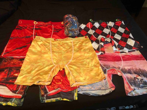 

men ethika boxers polyester quickdry mens midrange comfortable underwear wholesale for man, White;black