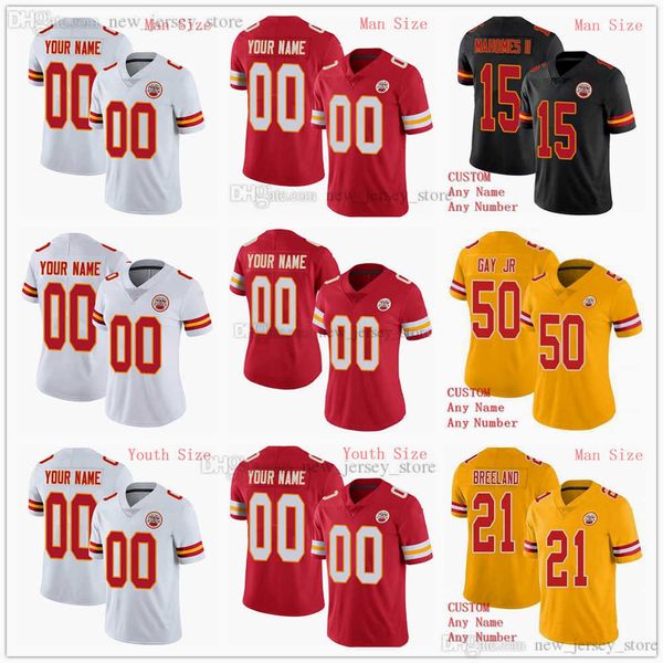 

custom kcityfootballjersey jerseys 2022 mens women youth kids jersey message any number name on the order size s-4xl, Black;yellow