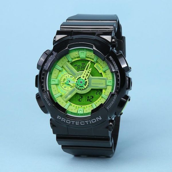 Atacado 2024 de alta qualidade G Sports Sports impermeáveis Ga1100 s escalada de escalada LED Watch Watch Aviation Series Watches7