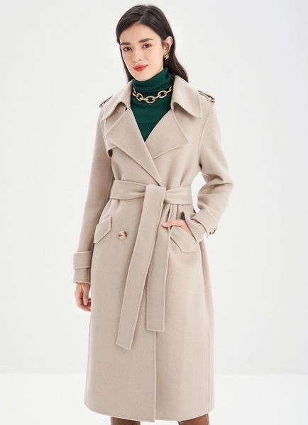 

women's clothing 2021 winter tweed jacket wool & blends, Black