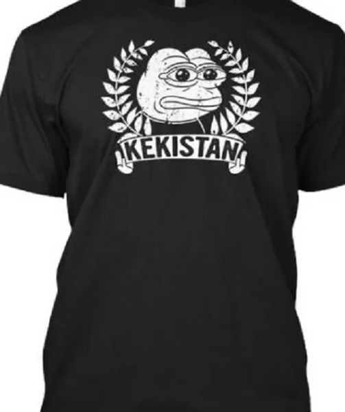 

Pray for Kekistan Pepe 4chan Basket of deplorables T shirt tee anonymous, White;black