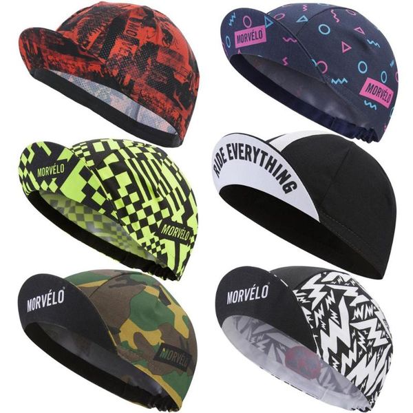 

styles morvelo cycling caps oscrolling gorra ciclismo & masks, Black