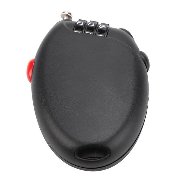 

bike locks multifunction mini cable bicycle lock mountain road password cycling helmet anti theft code accessories