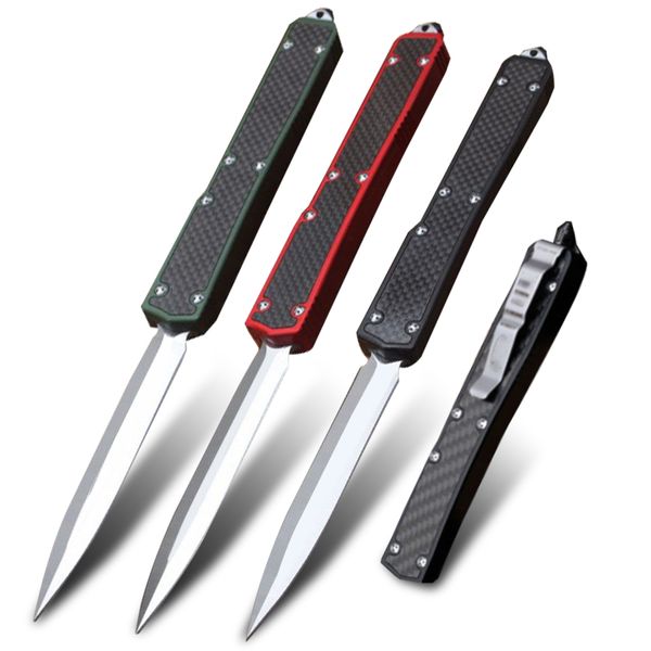 

front automatic knife mt manual self defense d2 steel blade double action military tactical combat knife pocket edc tool otf cool sword camp