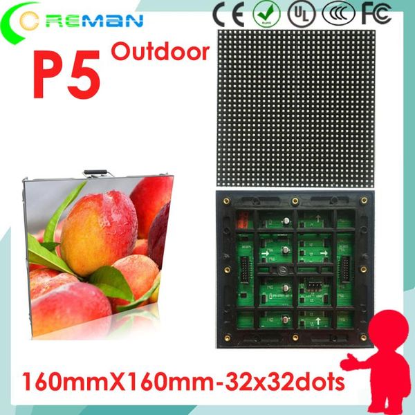 

p6 p8 p10 module 32*32 64*32 led commercial advertising display screen , nationstar p5mm 160*160mm outdoor