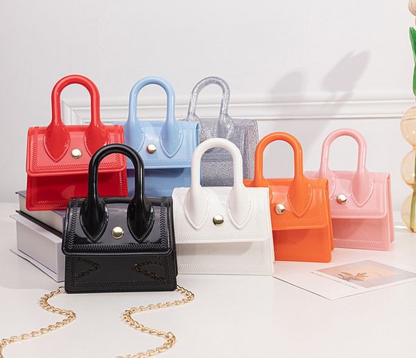 

women wallet purse and handbag for girl coin pouch fashion jelly pvc shoulder bag ladies pvc transpent small bolsa