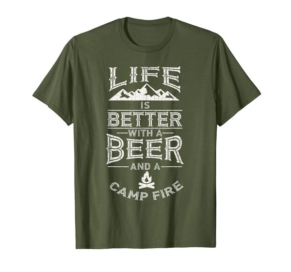 

Cute Life Is Better With A Beer And A Campfire Shirt Gift, Mainly pictures