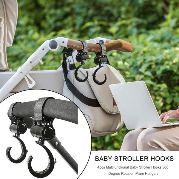 

stroller parts & accessories baby wheelchair pram carriage bag hanger hooks shopping racks comfortable children portable