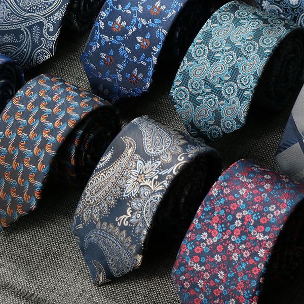 

bow ties 7cm for men floral necktie paisley gravata corbatas formal mens cravate homme gift tie wedding business party, Black;gray