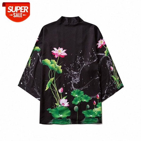 

ss chinese style han and tang dynasty seven-point sleeve robe stream lovers holiday cardigan jacket hanfu shirt #zp8r, White;black