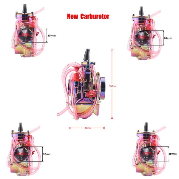 

carburetor motorcycle 4t stroke engine parts scooters dirt bike atv 28 30 32 34mm with power jet racing moto fuel system