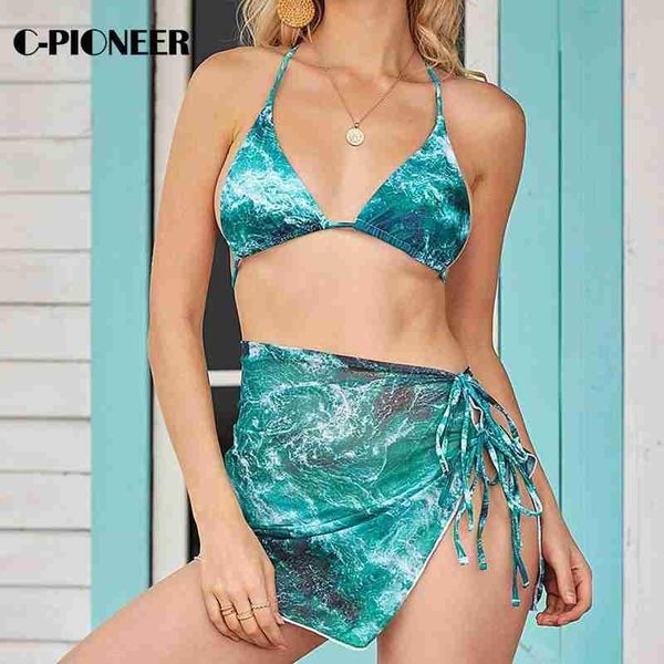 

cross-border exclusively for european and american strap bikini three-piece suit yama swimsuit women one-piece suits