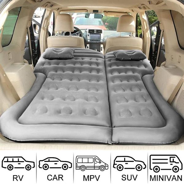 

other interior accessories suv air mattress inflatable camping beds car backseat with two pillow and electric pump portable sleeping pad