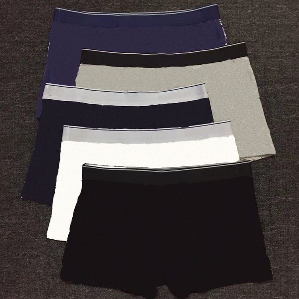 

mens boxers underpants letters print cotton blend men shorts underwear breathable underwears summer sports underpan comfortable fashion, Black;white