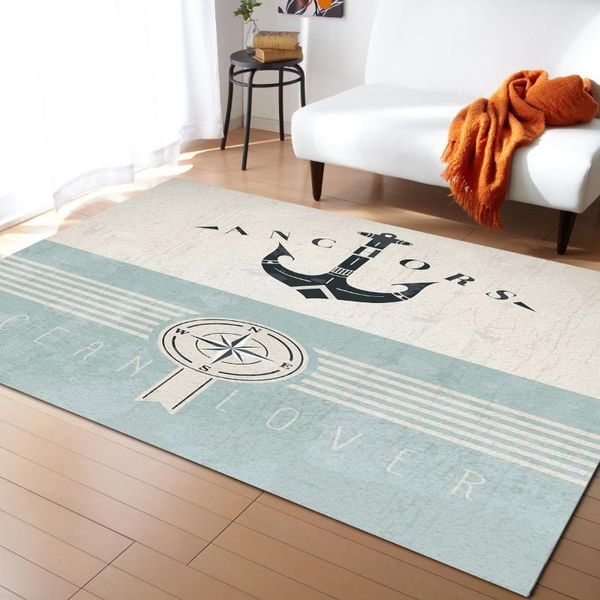 

carpets anchor compass retro for bed room modern home large area rug living bay window mat